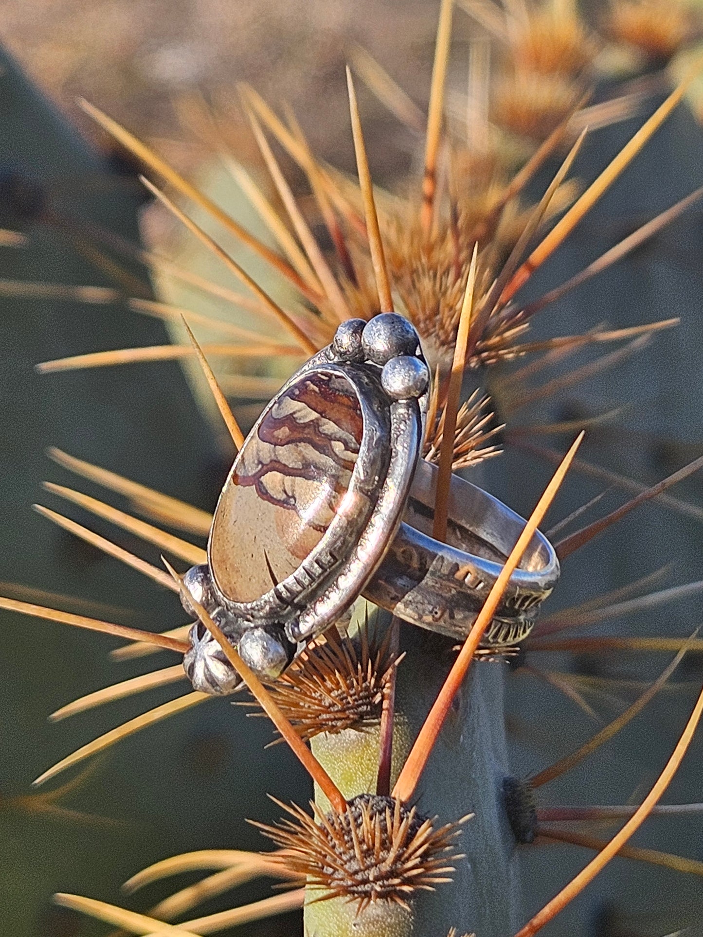 Owyhee Jasper Ring