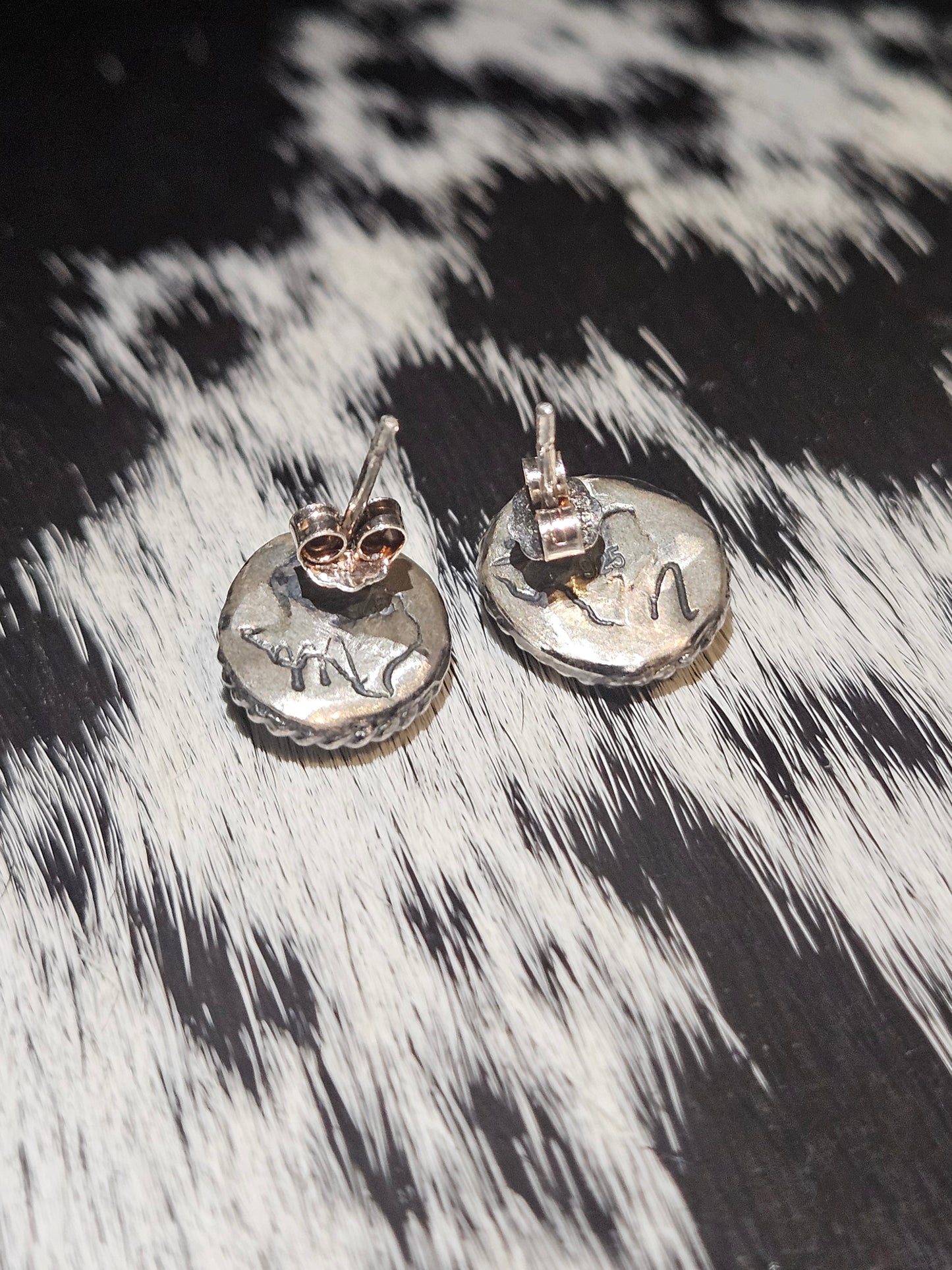 Bluebird Turquoise Stud Earrings