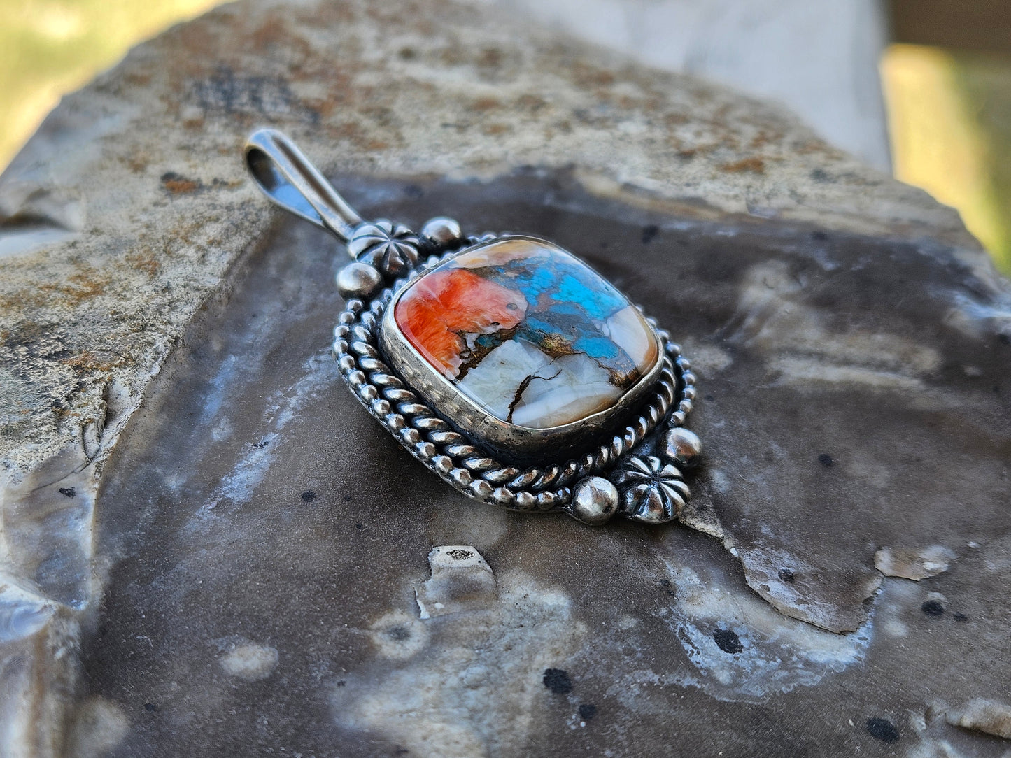 Square Rio Grande Pendant