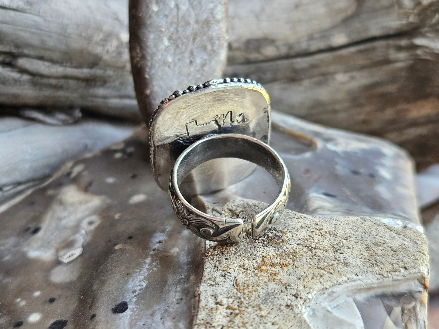 Red Buffalo Statement Ring