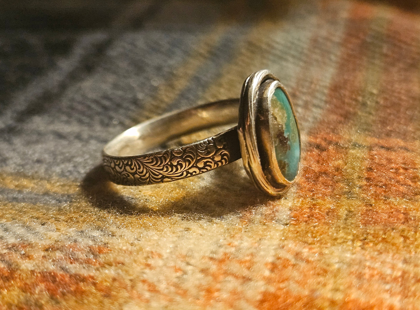 Pilot Mountain Turquoise Ring