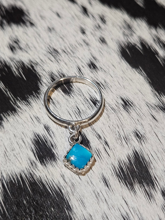 Bandits Mine Turquoise Charm Ring