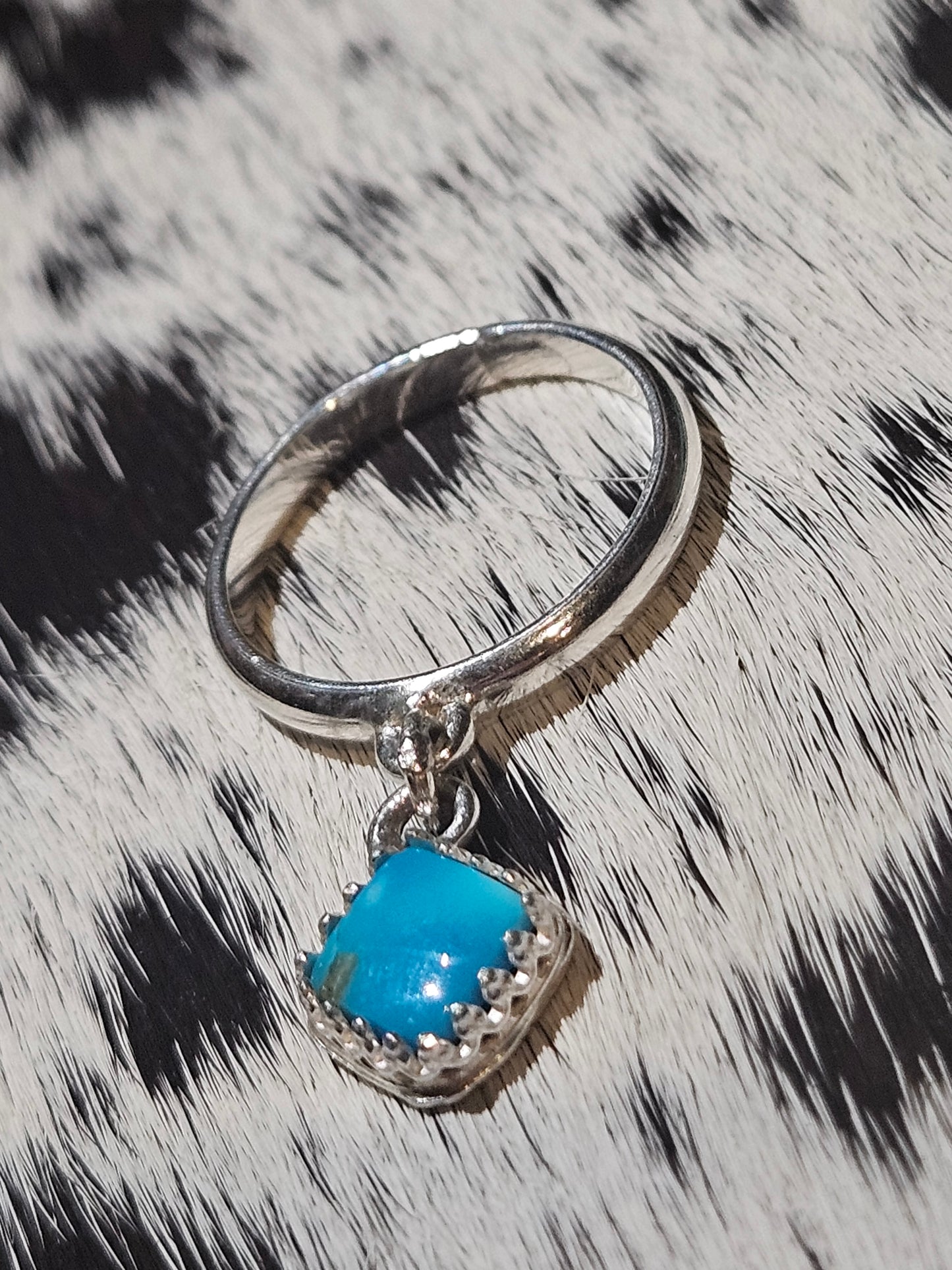 Bandits Mine Turquoise Charm Ring