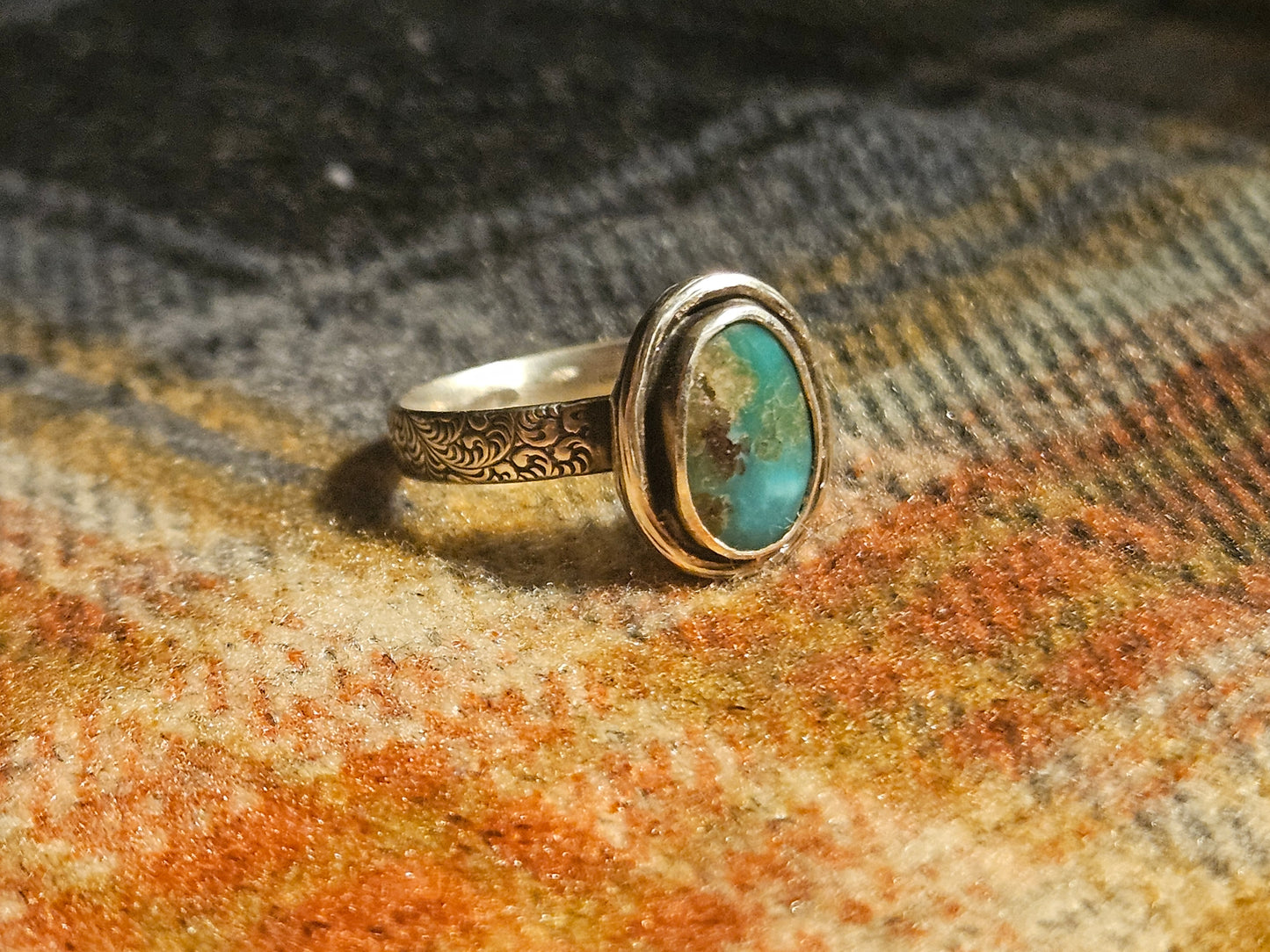 Pilot Mountain Turquoise Ring