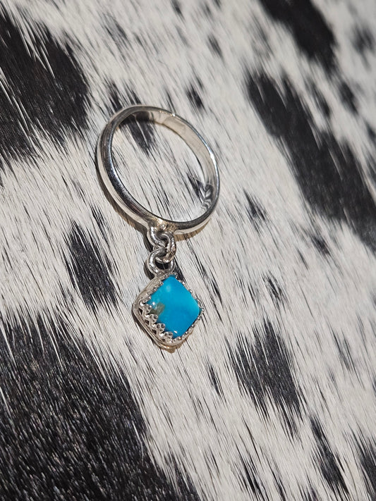 Bandits Mine Turquoise Charm Ring