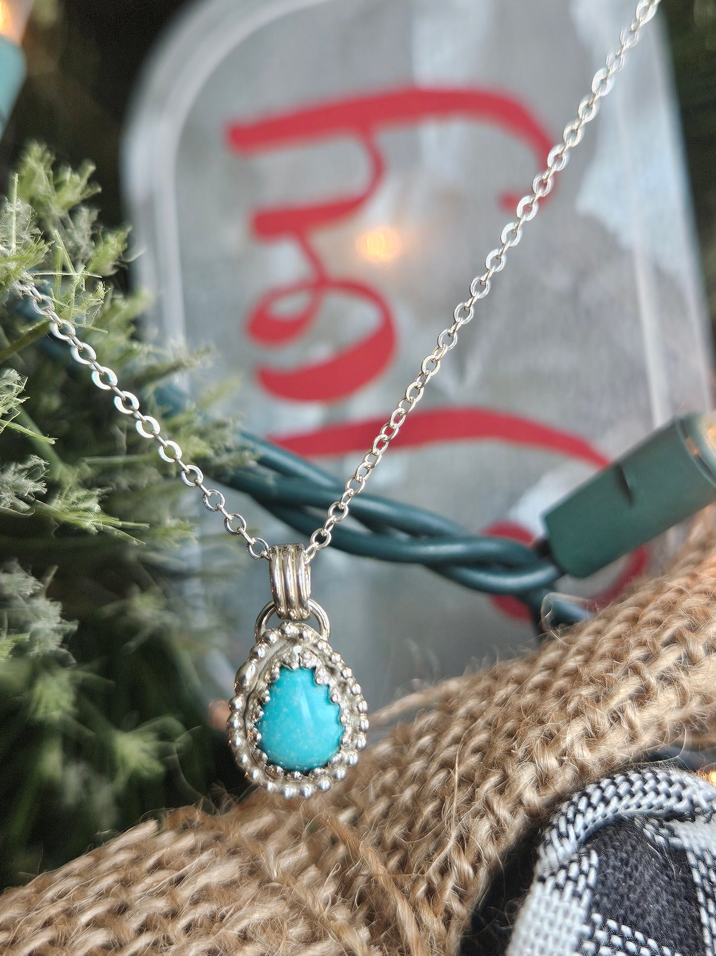 Lone Mountain Turquoise Necklace